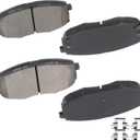 cciyu Professional Ceramic Front Brakes Pads Set Fit For 2009-2012 For Hyundai For Elantra,2010-2013 For Kia For Forte,2010-2013 For Forte Koup,2012-2013 For Forte5,2014-2016 For Soul