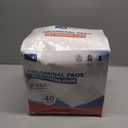 GauzeCare Sterile Abdominal- ABD Combine Pads| 40-Pack, 8x10 Inches| Extra Absorbent & Thick, Individually Wrapped Wound Dressing, First Aid Pads| Surgical-Grade, Nonstick- for Heavy Leakage, Post Op