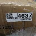 OhGeni 20" Queen Air Mattress (1-Pack) with Built in Pump, Inflatable Blow Up Bed, Upgraded Air Column Support for Enhanced Stability, Raised Height for Easy Entry & Exit, 650 lbs Capacity