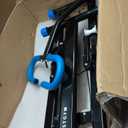 Stair Stepper for Home Gym Exercise, Vertical Climber Exercise Machine for Full Body Workout, Compact Folding Cardio Exercise Climber with Adjustable Handlebar (Blue)