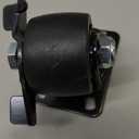 2pcs Low Center of Gravity Casters Nylon Multi-Function Wheels for Mechanical Equipment Office Chairs Furniture and More Quiet Easy to Install