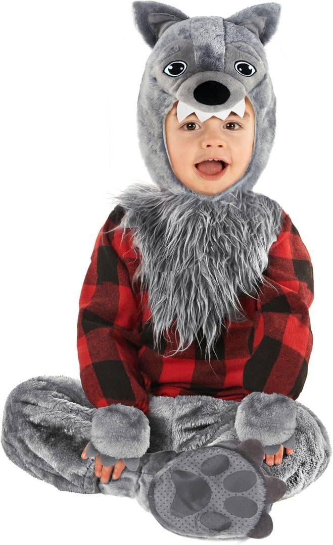 Morph Toddler Werewolf Costume - Boys & Girls Wolf Costume with Toddler Sizes (6-12 Months)
