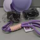 Reusable Silicone Sunscreen Applicator for Body & Face - Travel Size with Refillable Roller Sponge No-Waste Lotion Applier for Kids, Adults, Family (Purple)