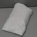 YellyHommy No Hook Shower Curtain with Snap in Fabric Liner Set Less Time White Waffle Shower Curtain for Bathroom 81" L x 72" W