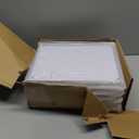 HELPLEX 5 Pack 8.5x11 Acrylic Picture Frames, 24mm Thicker Frameless Clear Frame Double Sided Magnetic Frame, Free Standing Desktop Display Stand