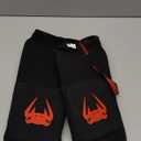 Venum Kontact Shinguards - Black/Red, One Size