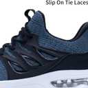 MEHOTO Mens Running Shoes Athletic Tennis Sneakers Lightweight Slip On Walking Shoes for Gym Jogging Workout Size7-13 (11, Greyblue)
