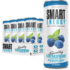 C4 Smart Energy Freedom Ice Energy Drink 12 FL. Oz. Can - 11, BB: 06/2026