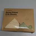 KeaBabies 2-Pack Fitted Crib Sheets for Boys, Girls, Baby - Soft Bamboo Viscose Cotton, 52x28 Standard Crib Mattress Sheets, Toddler Bed Mattress Cover, Gender Neutral, Breathable, Durable (Avocado)