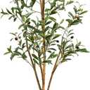 Artificial Potted Olive Tree - 6' - Green