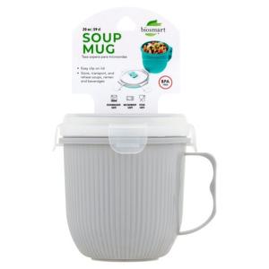 Biosmart, Soup Mug, Gray