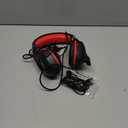 Ozeino Gaming Headset for PC, Ps4, Ps5, Xbox Headset with 7.1 Surround Sound, Gaming Headphones with Noise Cancelling Mic RGB Light Over Ear Headphones for Xbox Series X/S, Switch -Red