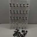 Layhit 30 Slots Cell Phone Locker Box for Classroom Clear Acrylic Cell Phone Storage Cabinet Bin with Door Locks for Classroom School Students Office Factory Employees