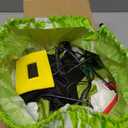 COMIN 6ft Christmas Inflatables Outdoor Decorations, Blow Up Santa Claus Riding A Dinosaur Inflatable with Built-in LEDs for Christmas Indoor Outdoor Yard Lawn Garden Decorations