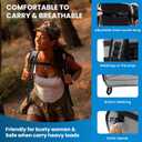 ADDIMOR Expandable Cooler Backpack - 35/50 Cans Insulated Backpack Cooler for Men & Women, Portable 2 Leak Proof Compartments Coolers Bag for Picnic, Lunch, Hiking, BBQ Camping and Beach (Grey)