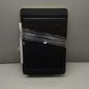 Fundin Plastic Medicine Cabinet, Beveled Edge Mirror Door with Round Corner Metal Frame, Recessed and Surface Mount Bathroom Medicine Cabinet, Golden,16 x 24 inch Mirror Size