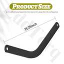 1900867001 Depth Regulator Bar Compatible with MTD, Troy-Bilt Ho-RSE Rototillers, Replaces 1900867010, 1900867004, 1900867021, GW-2121, GW-1900867001, GW-1900867010, GW-1900867021