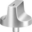 2 x Upgraded Metal W11366438 for Whirlpool Stove Knobs Replacements,Stainless Steel Brushed,Compatible with Gas Cooktop Model:WCG55US0HS00;WCG55US0HS05;WCG55US6HS00;WCG55US6HS05;WCG77US0HS00;WCG77US0HS05