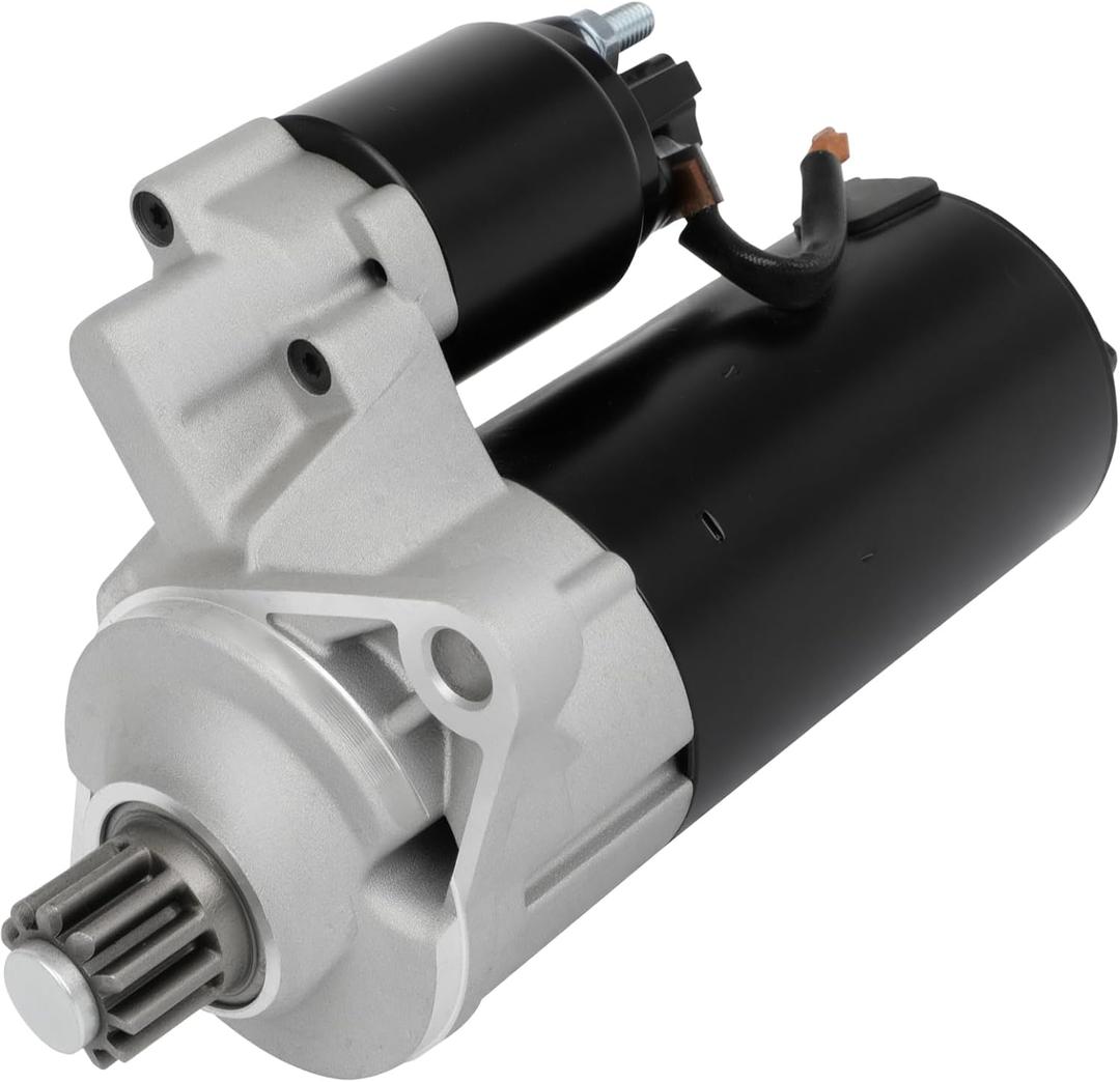 SCITOO Starter Motor 19215 2015-2016 for Audi for A3 TT TTS for Volkswagen for Beetle 2.0L 2012-2015 for golf 2.0L 2011-2015 for Jetta 2.0L 2012-2015 for Passat 2.0L PMGR 12V 1.7kW CCW 11 Tooth