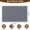 BOOMIBOO Cat Litter Mat Litter Box MatLitter Trapping Mat Premium Durable PVC Pad, 23 x 14 Inches, Easy to CleanNon-SlipUrine Waterproof