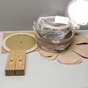 CAROTE 19pcs Pots and Pans Set Non Stick, Nonstick Cookware Set Detachable Handle, Induction Kitchen Cooking Sets with Removable Handle, RV Kitchen, Oven Safe, Taupe