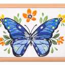 Embroidery Tapestry Scroll Frame, Mini Cross Stitch Frame, Scroll Embroidery&Quilting Holder for Cross Stitch, Needlepoint, and Sewing Projects (12.6inch x 9inch) (wood)