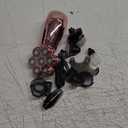 Electric Razors for Women Legs: 5-in-1 Rechargeable Body Shaver, 7D Wet & Dry Bikini Trimmer, IPX7 Waterproof Lady Hair Remover for Face Underarms Pubic, Rose Pink