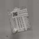 PATIKIL M5 Nylon Flat Washers, 200Pcs 5mm ID 10mm OD 1mm Thickness Plastic Round Gasket Sealing Washer Spacer for Bolts Screws Pipe Water Hose, White