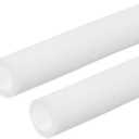 PATIKIL Pipe Insulation Foam Tube, 2 Pack Heat Preservation Foam Pipe Outdoor Wrap Pipe Covers 7/8" (22mm) ID x 1-1/4" (32mm) OD x 6.6 ft for Handle Grip HVAC Units, White