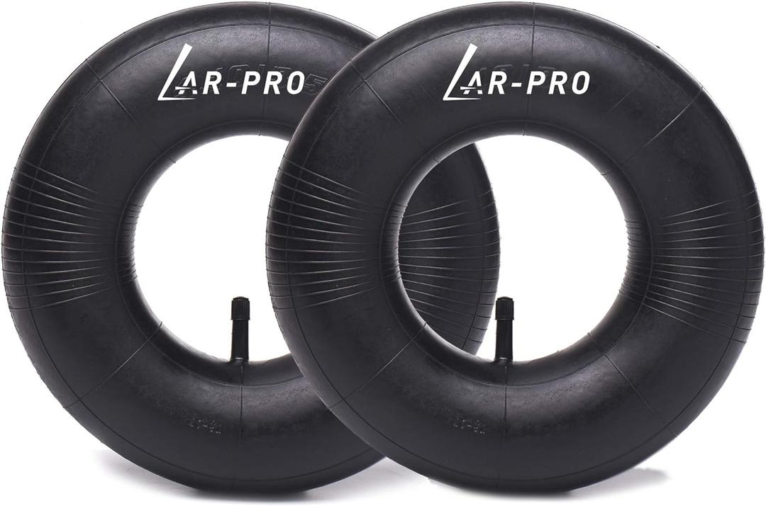 AR-PRO 4.10/3.50-6 Inner Tube(2-Pack) for Wheelbarrows, Snow Blowers, Wagons, Carts, Hand Trucks, Lawn Mowers, Tractors and More