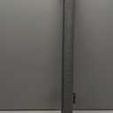 Reinforced 55" Wide Retractable Dog Gate with Support Rods, 33" Tall Retractable Baby Gate for Dogs, No Sag and Wrinkle Mesh Child Gates for Doorways, Indoor Pet Barrier Stair Gates for Kids, Gray