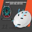Vihir Adult Water Sports Adjustable Helmet with Ears - Perfect for Kayaking, Boating,Surfing, Large