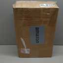 Furhaven 35" Round Orthopedic Dog Bed for Large/Medium Dogs w/ Removable Washable Cover, For Dogs Up to 50 lbs - Sherpa & Suede Snuggery - Espresso, 35-inch