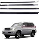 munirater Weatherstrip Window Moulding Trim Seal Belt Replacement for 2003-2009 Land Cruiser Prado and GX470