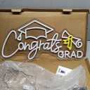 Congrats Grad Neon Sign Congrats Neon Lights Signs for Wall Decor with Dimmable Backdrop LED Light Up Signs for Party, Photos, Class of 2026 Celebrations, Graduation Gift