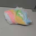 LEMONBABY Fashion Princess Girls Short Sleeve Glitter Unicorn MLP Rainbow Tulle Skirt Birthday Party Dress (6Y, LITTLE PONY PINK)