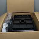 Freestanding Floor Commercial Mop Sink with Rollers, Plastic Mop Sink Service Basin with Drain Botton, Household Mop Buckets for Balcony Bathroom Kitchen Restaurant Business Outdoor