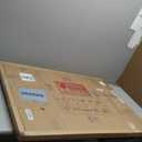 Magnetic Glass Whiteboard for Wall, 36" x 24" Glass Dry Erase Board, Large Frameless White Board for Home and Office with 1 Marker Tray - Normal White