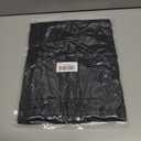 MANGOPOP Women's Square Neck Top Double Lined Short Sleeve Long Sleeve T Shirt Fitted Seamless Tee (Black, S)