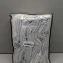 Natural Linen Pinch Pleated Linen Blackout 92 Inch Curtains 2 Panels for Living Room Bedroom Thermal Insulated 100% Black Out Linen Drapes with Liner Room Darkening Cream Ivory Window Curtains 40x92