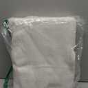 MIULEE Natural White Linen Curtains 95 Inch Length 2 Panels for Bedroom Living Room, Soft Thick Linen Textured Window Drapes Semi Sheer Light Filtering Back Tab Rod Pocket Burlap Look Decor