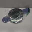 MOSISO Wrist Rest Support for Mouse Pad&Keyboard Set, Circle Curved Ergonomic Mousepad&Coaster Non-Slip Base Home/Office Pain Relief&Easy Typing Pad with Soft Cloth&Silicone Lining, Navy Blue