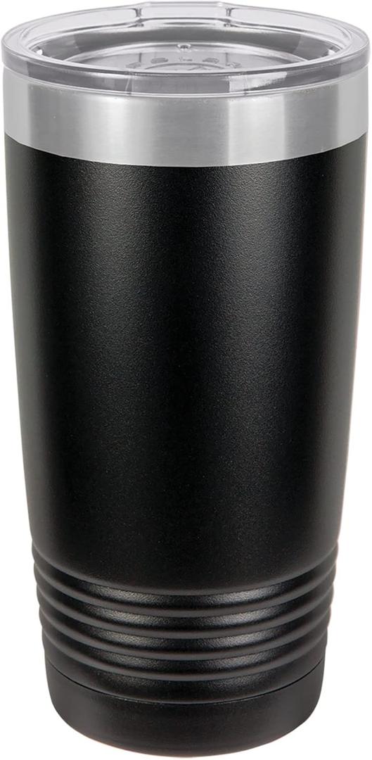 Polar Camel 20 oz. Stainless Steel Vacuum Insulated Tumbler (Black)