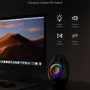 Bluedee Computer Speakers for Desktop PC, 20W Peak Power Bluetooth 5.4 USB/USB-C Powered PC Speakers with RGB Glow, Plug & Play Clear Stereo Sound with Enhanced Bass for Desktop, Laptop & Home Office
