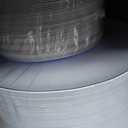 KIRE 100PCS Disposable Plates - White with Gold Rim Plastic Plates - Includes 50Pieces 10.25inch Dinner and 50Pieces 7.5inch Dessert/Salad Plate for Mother's Day/Wedding/Spring Party/Graduation