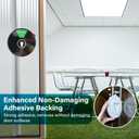 3 x Status Spinner Privacy Signs: 6-in-1 Options - Do Not Disturb, In A Meeting, Gone For Today, Out Of Office, Available, Back Soon - For Office and Home Use