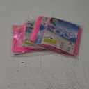 Whaline 4Pcs Inflatable Pool Floats Toys Swim Tubes Rings Glitter Pool Tube for Teen Boys Girls Outdoor Summer Swimming Pool Beach Party Favors Supplies (Pink)