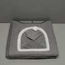 Cat House for Indoor Cats  Foldable Cat Cave & Covered Cat Bed, Cozy Hideaway for Small Pets and Large Cats (23.6"x16"x12.8"),Grey