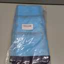 NIMES Hanging Closet Underwear Sock Jewelry Storage Over The Door Classroom Cell Phone Calculator Organizer 36 Clear Pockets (Blue)