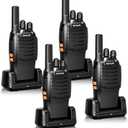 Retevis H-777 Walkie Talkies Rechargeable, 2 Way Radio Long Range, Handheld Two Way Radios for Adults, Short Antenna, LED Flashlight, Emergency Alarm, 16 Channel (4 Pack)
